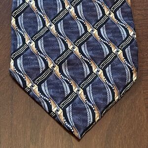 Vintage Daniel Black Hand Made 100% Silk Men’s Neck Tie Made In Korea